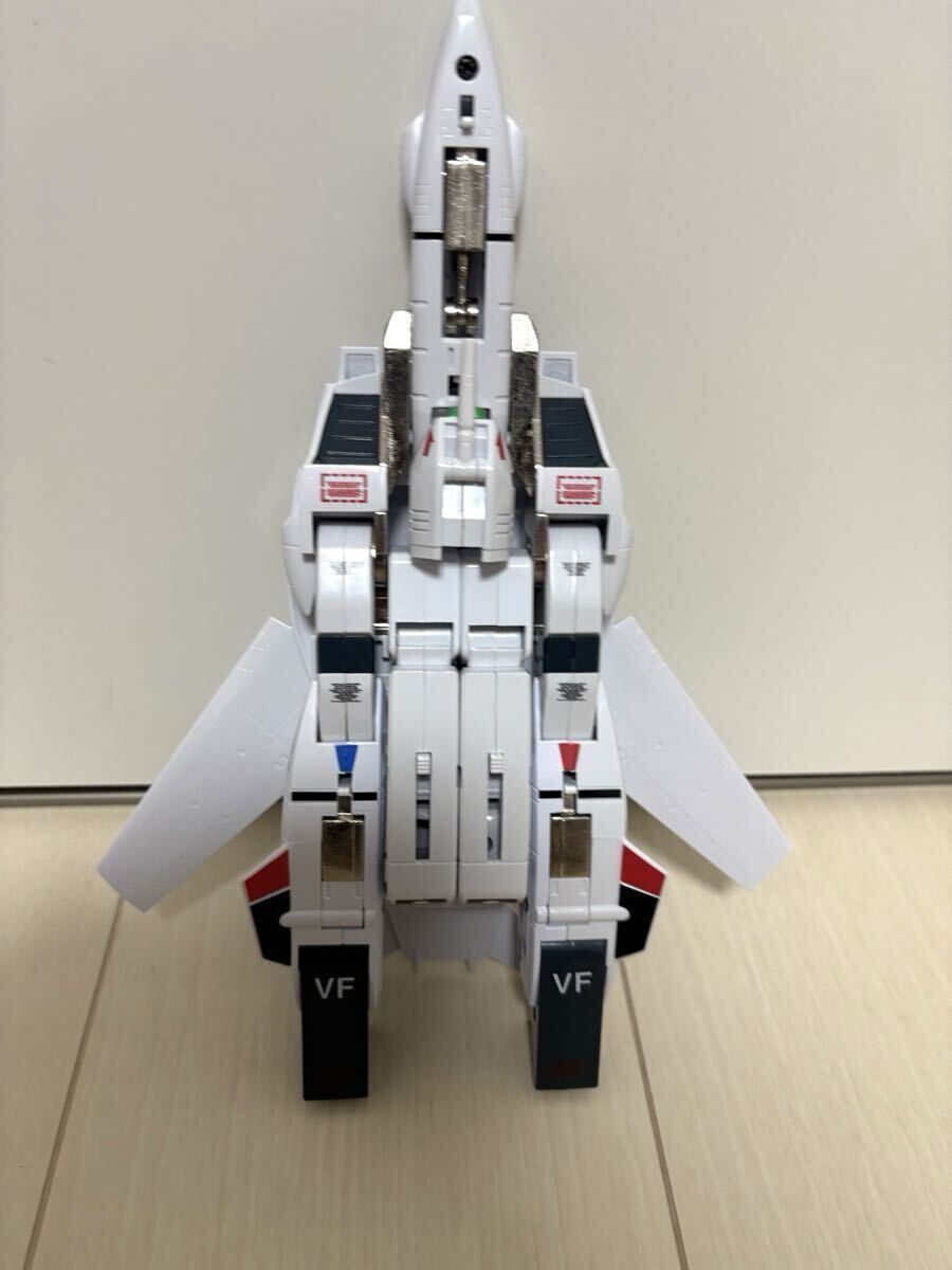 Super Dimension Fortress Macross Bandai переиздание 1/55 VF-1A bar сверло - один статья блестящий машина