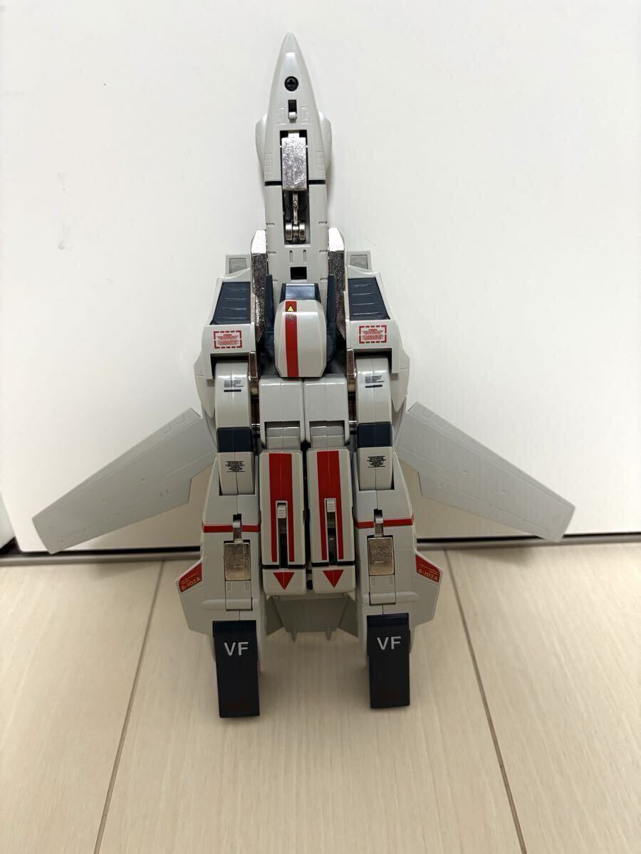  Super Dimension Fortress Macross Bandai переиздание 1/55 VF-1J bar сверло - один статья блестящий машина Super Dimension Fortress Macross 
