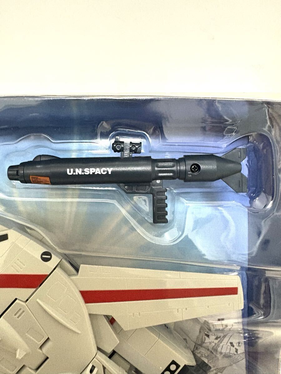 Super Dimension Fortress Macross Bandai Origin ob bar сверло -1/55 VF-1J один статья блестящий машина