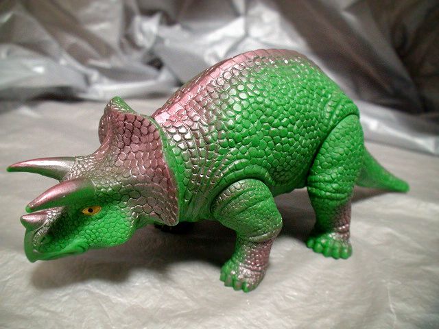  динозавр ⑦ нет версия право Pachi монстр подлинная вещь tolikelatops sofvi кукла 1996 год примерно [ осмотр Marushin Yonezawa мак .. игрушка три . игрушка дагаси магазин игрушка 