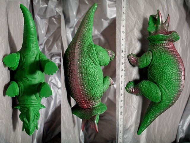  динозавр ⑦ нет версия право Pachi монстр подлинная вещь tolikelatops sofvi кукла 1996 год примерно [ осмотр Marushin Yonezawa мак .. игрушка три . игрушка дагаси магазин игрушка 