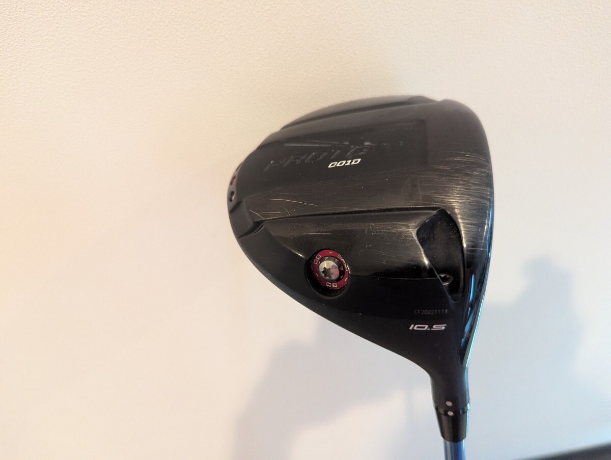 ドライバー プロトコンセプト PROTO C01D10.5SPEEDER569シャフトSR総重量311g_画像2