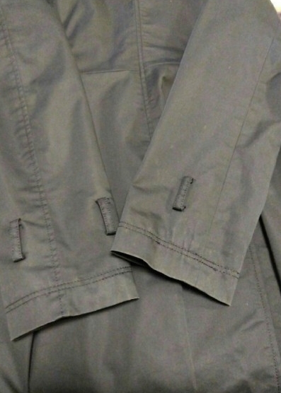 ★ジョイアス★トレンチコート★黒★Joias★訳あり★_画像7