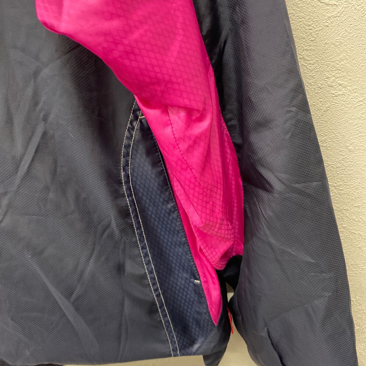 MIZUNO ミズノ　メンズ　ジャンパー上着　Lサイズ ネイビー　◎31 _画像2