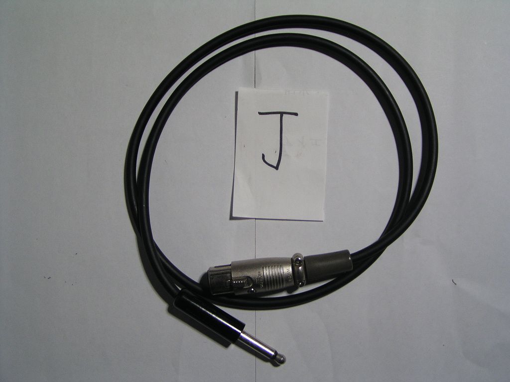 * микрофонный кабель *1m* б/у рабочий товар J