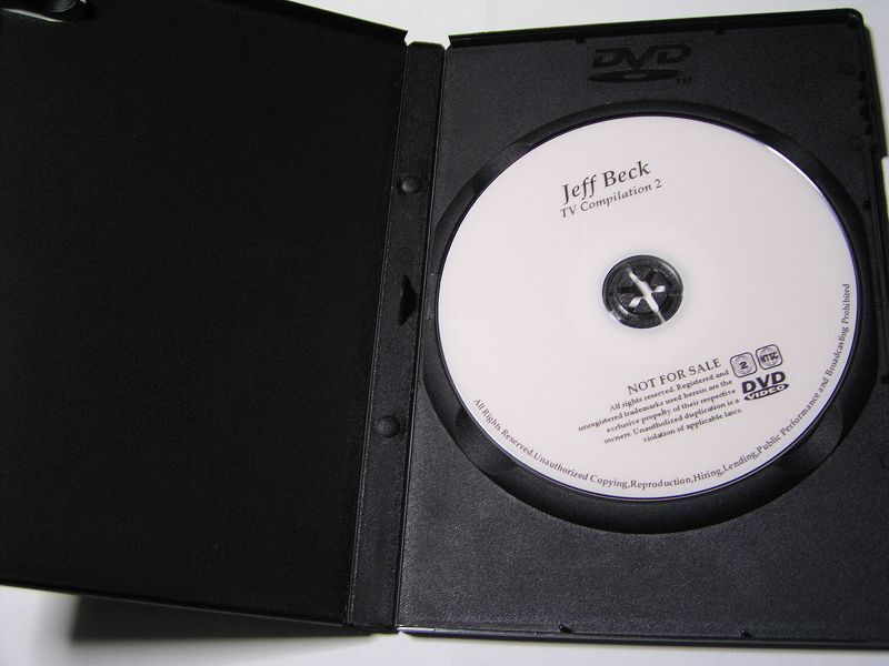 ★ジェフベック　TV COMPILATION2　/　JEFF BECK　コレクターズDVD中古品★DVD4枚までクリックポスト185円_画像3