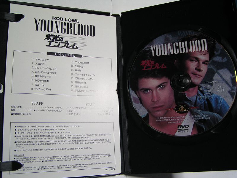 ★名作！栄光のエンブレム　ロブ・ロウ　シンシア・ギブ・国内正規版ＤＶＤ中古品★DVD4枚までクリックポスト185円_画像3