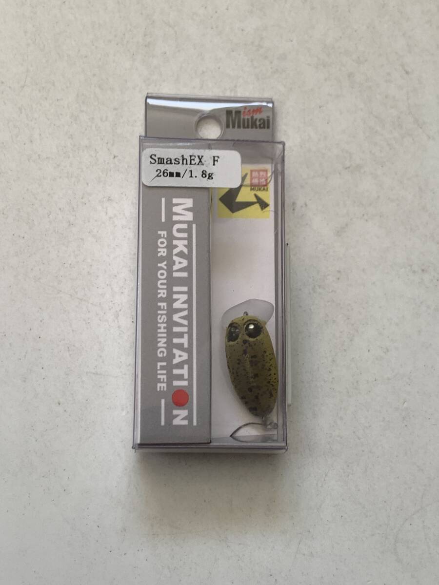 ムカイフィッシング【Smash EX F 26mm/1.8g　BPオリーブ】71017_画像1
