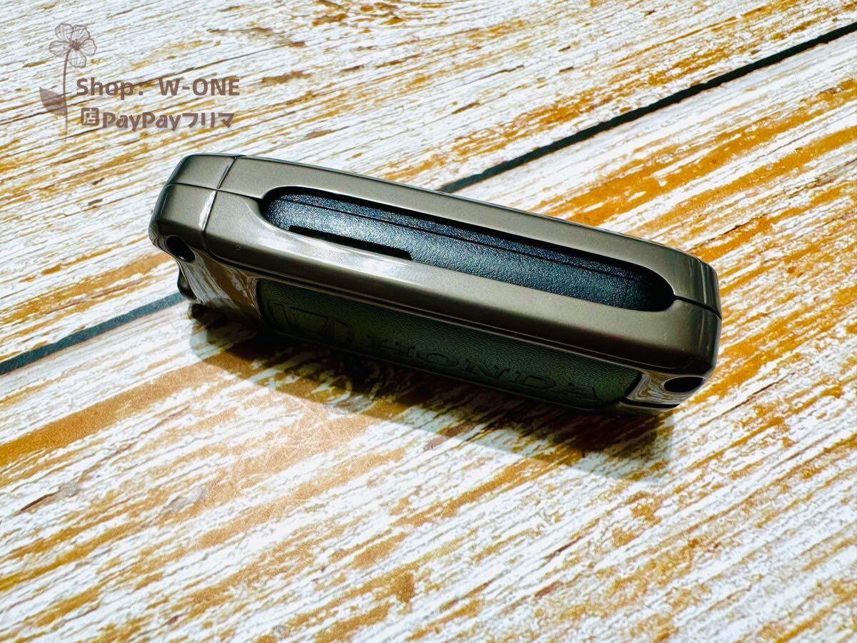 革 ホンダ用 Nシリーズ キーケース 取り付けは簡単 N-BOX 高級感UP グリーン_画像7