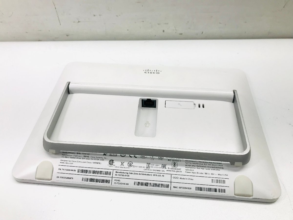 ★Cisco Systems Cisco Touch 10 TTC5-09 ビデオ会議システム 制御ユニット_画像4
