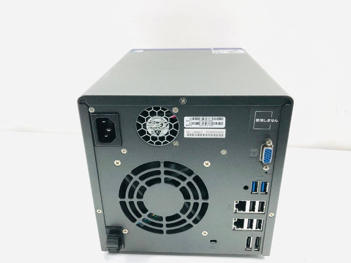 I-O DATA HDL-Z4WM4C2 NAS ネットワークHDD ( 鍵・HDD無し ケースのみ)_画像3
