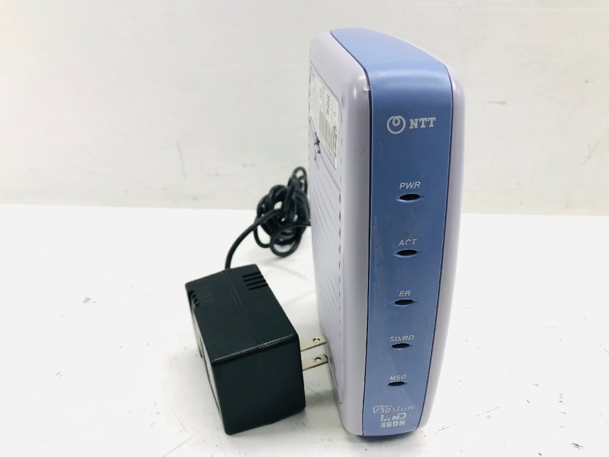 NTT東日本 ターミナルアダプタINSメイトV30Slim ACアダプタ付き_画像1