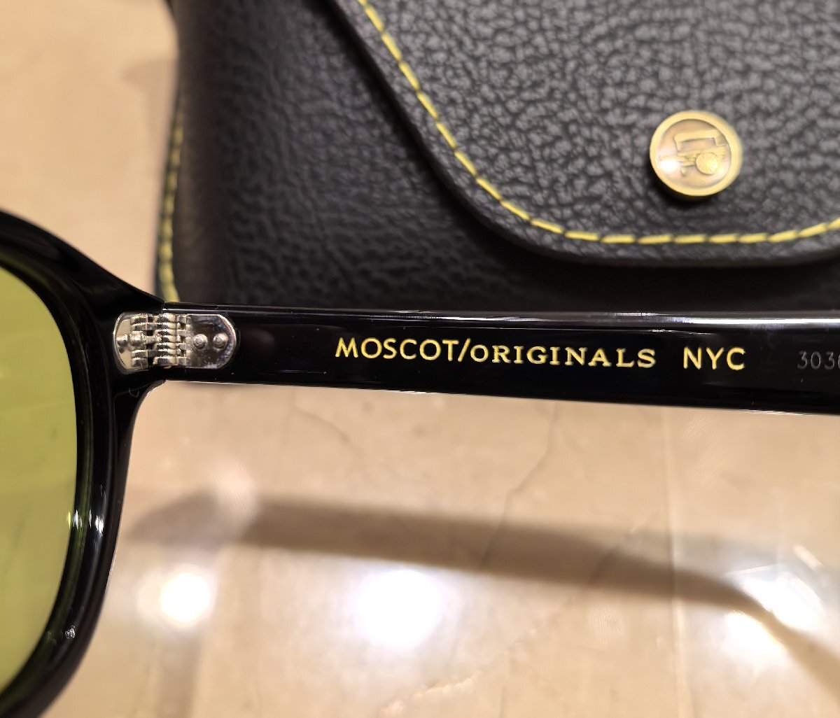 名作モデル☆新品☆ MOSCOT モスコット LEMTOSH レムトッシュ ウェリントン眼鏡 メガネ?サングラス?ジョニーデップ愛用モデル/緑