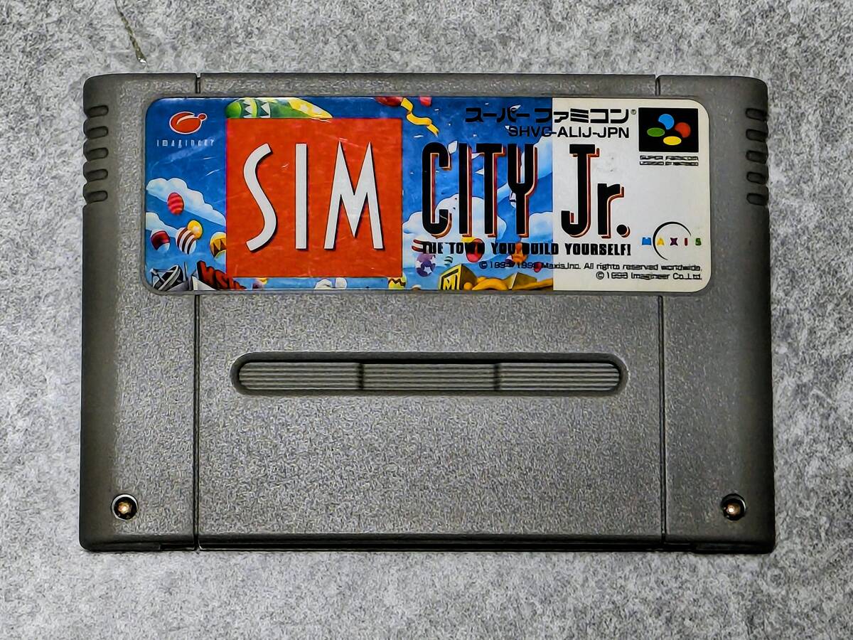 【SFC】シムシティJr ソフトのみ_画像1