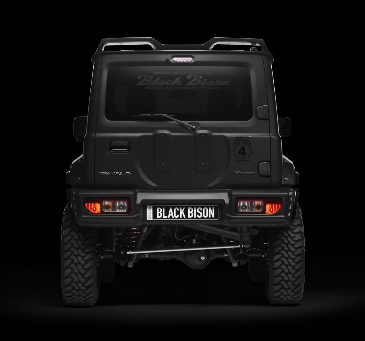 【T21】要納期確認 WALD ヴァルド ジムニーシエラ２点KIT（２Pセット） H30.6～ ABS製　F/R　新品未塗装品　個人宅発送不可_画像2