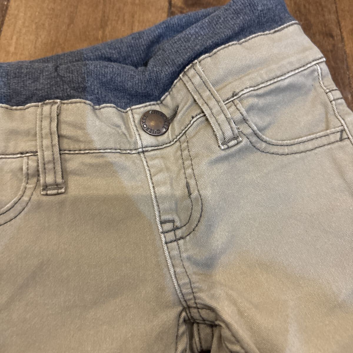 100サイズ キッズ 男の子 長袖シャツ ボトムスセット 子供服_画像3