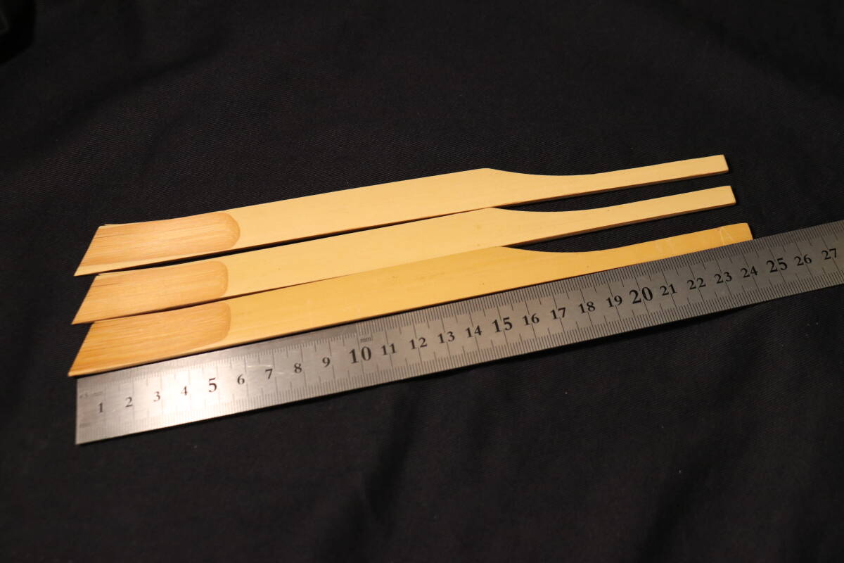 240mm 大工用墨差 匠 竹製 3本 大工道具_画像5