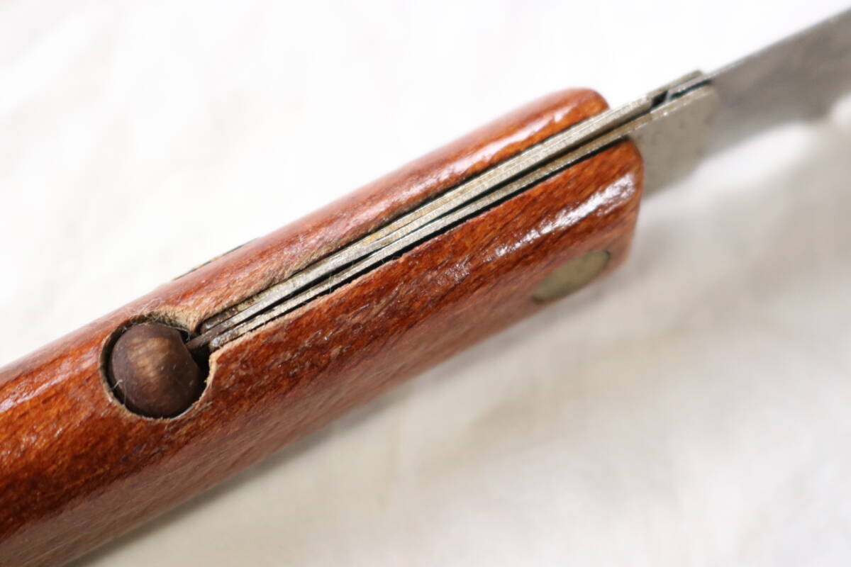 盆栽用具8点セット 鋸、曲り接木小刀、ペンチ、小枝切り鋏、ピンセットなど_画像3