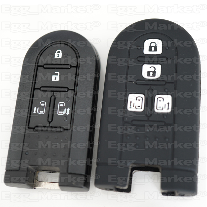 工場直売1個 トヨタ ダイハツ スバル キーケース キーカバー ブラック タントカスタム ウェイク トール ルーミー タンク ジャスティ M900_画像2