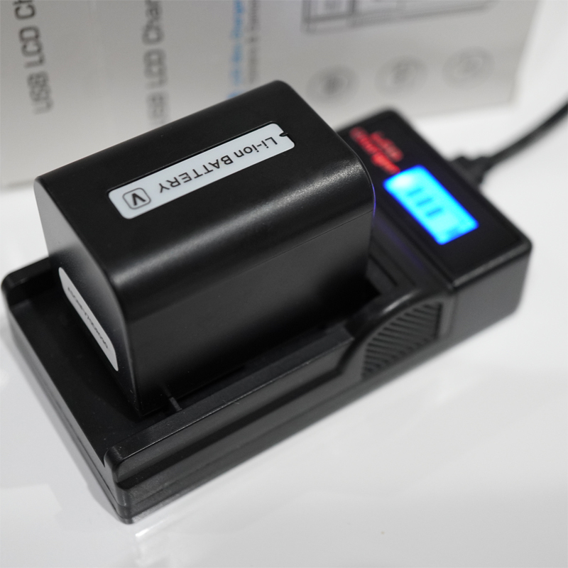 【宅急便コンパクト発送】PSE認証2025年10月モデル NP-FV70 互換バッテリー 1個 + USB急速充電器 FDR-AX30 AX100 AX700 HDR-CX680 FV50 100_画像7