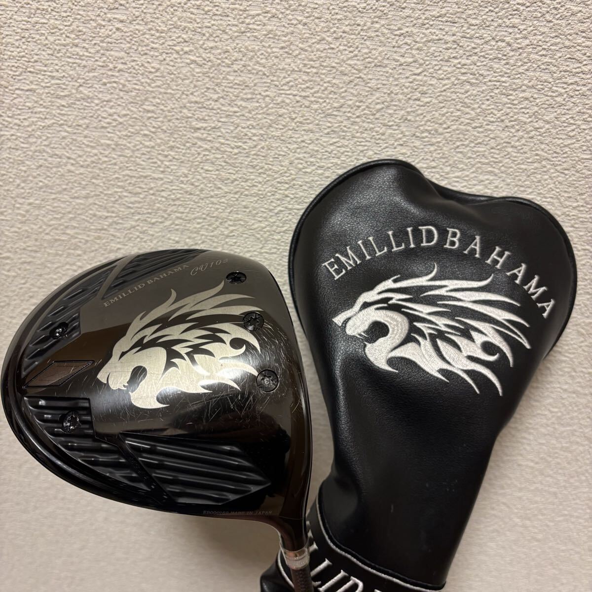 ☆高級シャフト エミリッドバハマCV10S イミドアンドサンス S程度イオミック松山グリップ EMILLID BAHAMA 爆飛_画像2