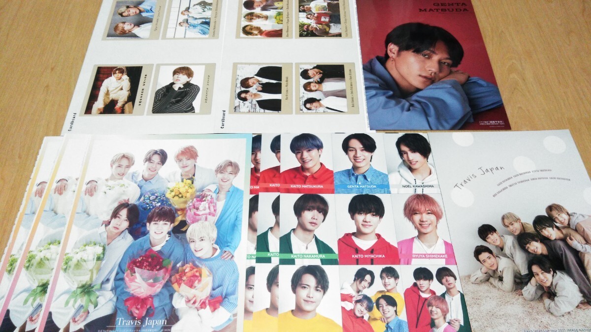 Travis Japan ピンナップ＆シール 30枚セット 宮近海斗 中村海人 吉澤閑也 川島如恵留 七五三掛龍也 松田元太 松倉海斗_画像3