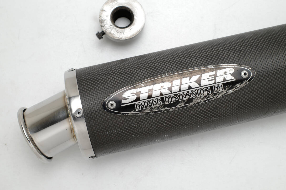 ストライカー マフラー サイレンサー 50.8 汎用 CB400SF XJR 400 ZRX ゼファー バリオス インパルス 等_画像2