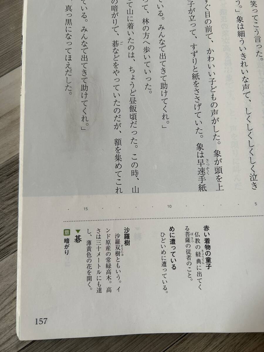 【送料無料】中学国語1 伝え合う言葉 教育出版 教科書　令和3年度_画像4