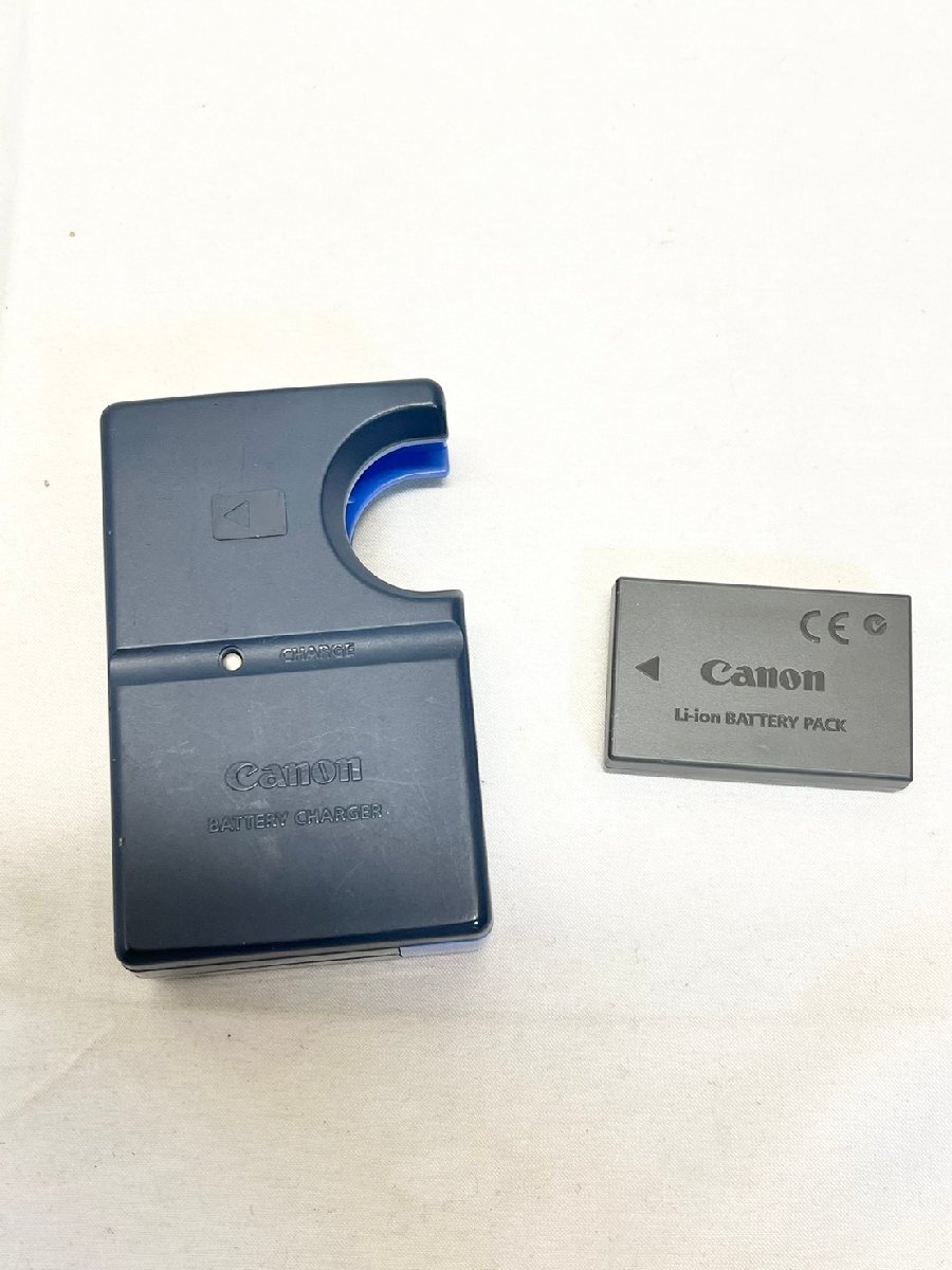 1円 Canon キャノン バッテリーパック NB-1LH 充電器 CB-2LS_画像1