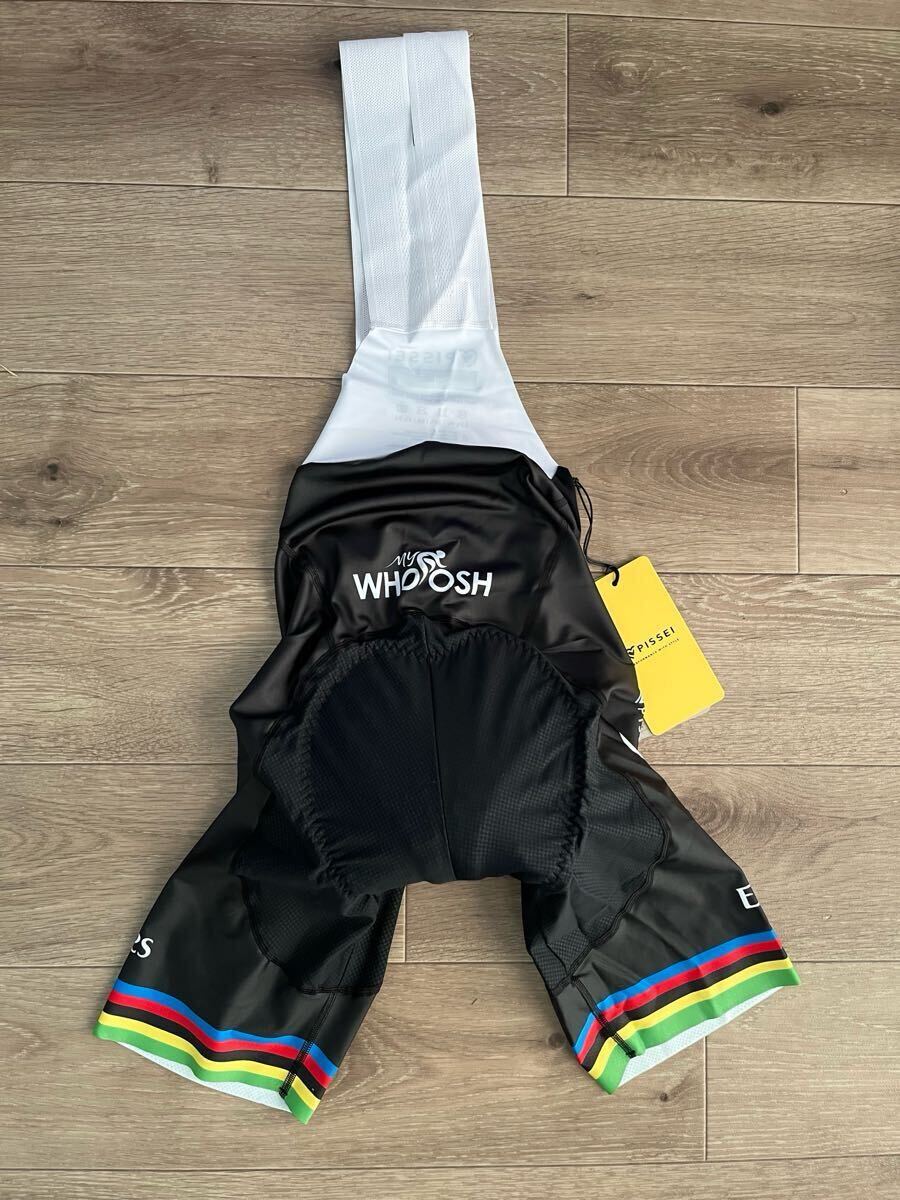 新品未使用　PISSEI ( ピセイ ) ビブショーツWORLD CHAMPION TADEJ POGACAR レプリカ_画像2