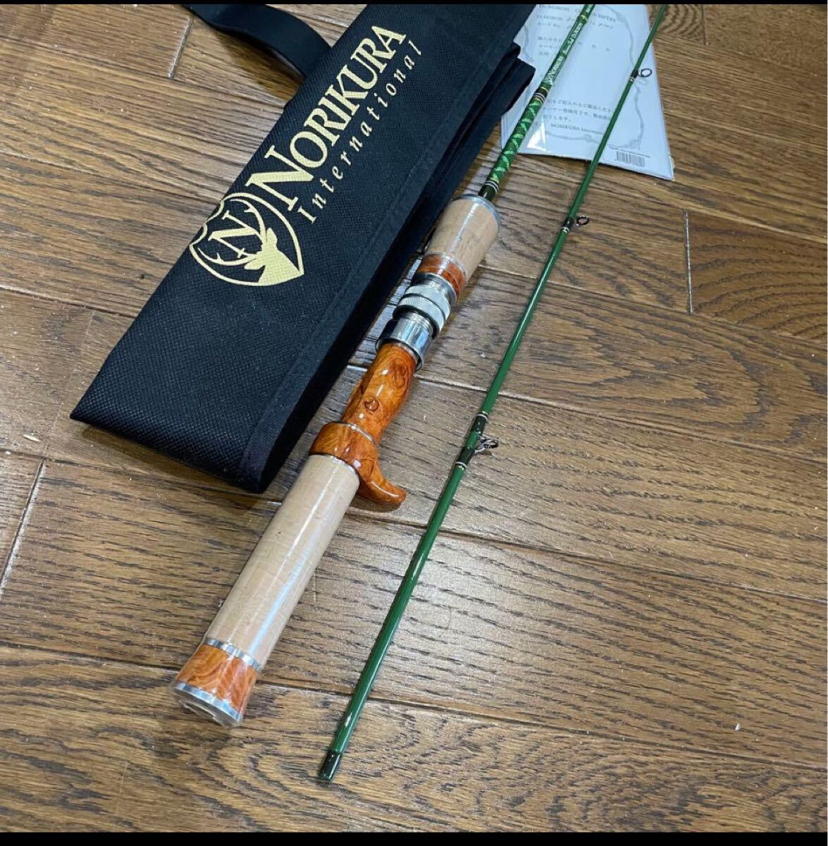 ノリクラインターナショナル　 Dr.Boron Bait 61L Plus Fighting Short Grip 保証書付き 新品未使用品　_画像1