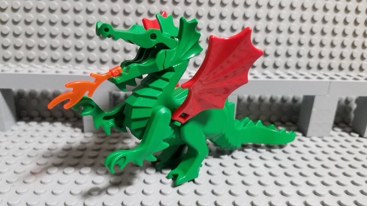 レゴ お城シリーズ キャッスル グリーンドラゴン 龍 フィグ 大量出品中 同梱可 正規品 LEGO_画像1