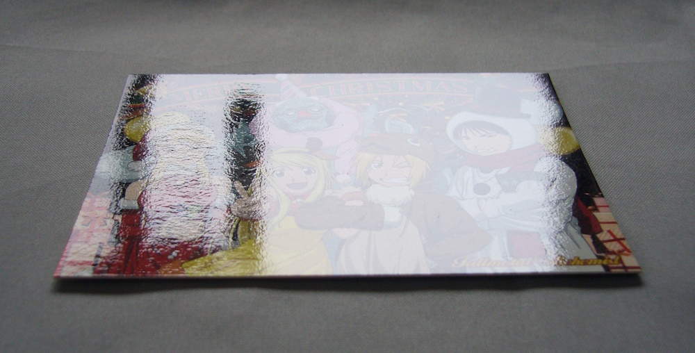 鋼の錬金術師 アニメディア2004年12月号第4付録トレカ カードダスマスターズ トレーディングカード バンダイ_画像2