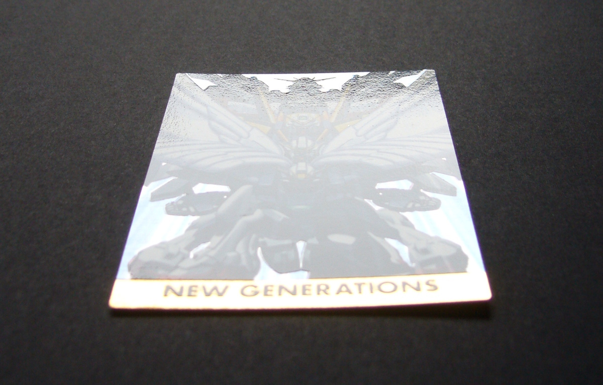 V・G・W・X ガンダム 特製カード 開田裕治 カードダスマスターズ ガンダムクロニクル3 キャンペーン賞品 非売品 抽プレ トレカ バンダイ_画像2