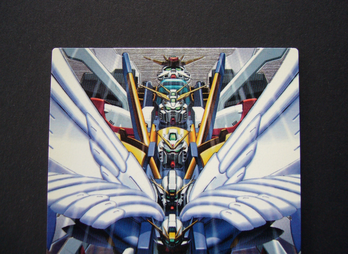 V・G・W・X ガンダム 特製カード 開田裕治 カードダスマスターズ ガンダムクロニクル3 キャンペーン賞品 非売品 抽プレ トレカ バンダイ_画像3