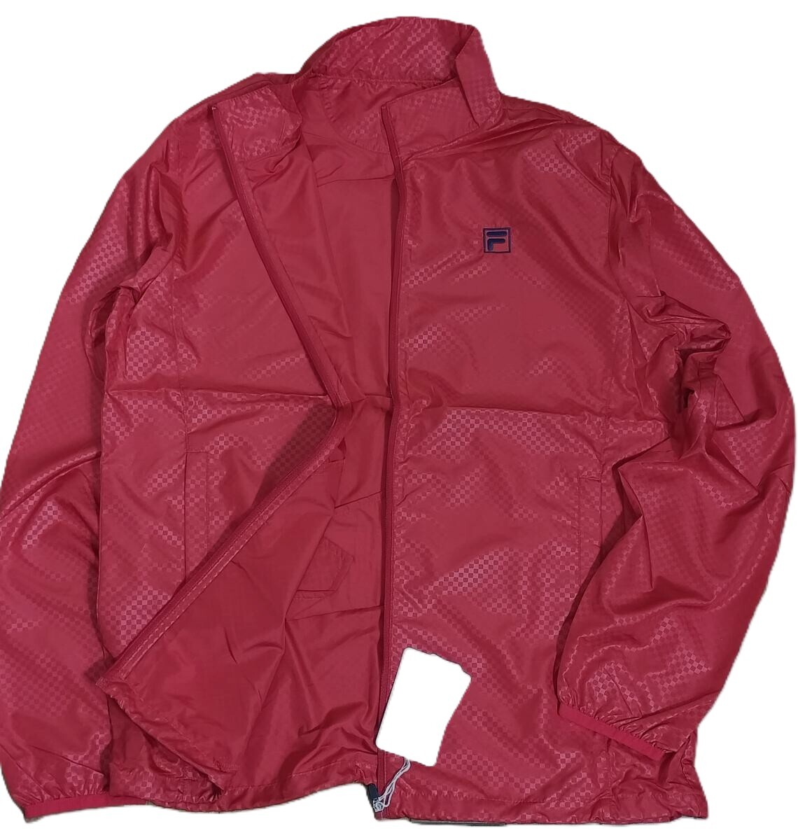 （フィラ10）新品　FILA　フィラ ゴルフ　ウィンドジャケット　ウィンドブレーカー　780-231G　 赤　メンズL 　_画像2