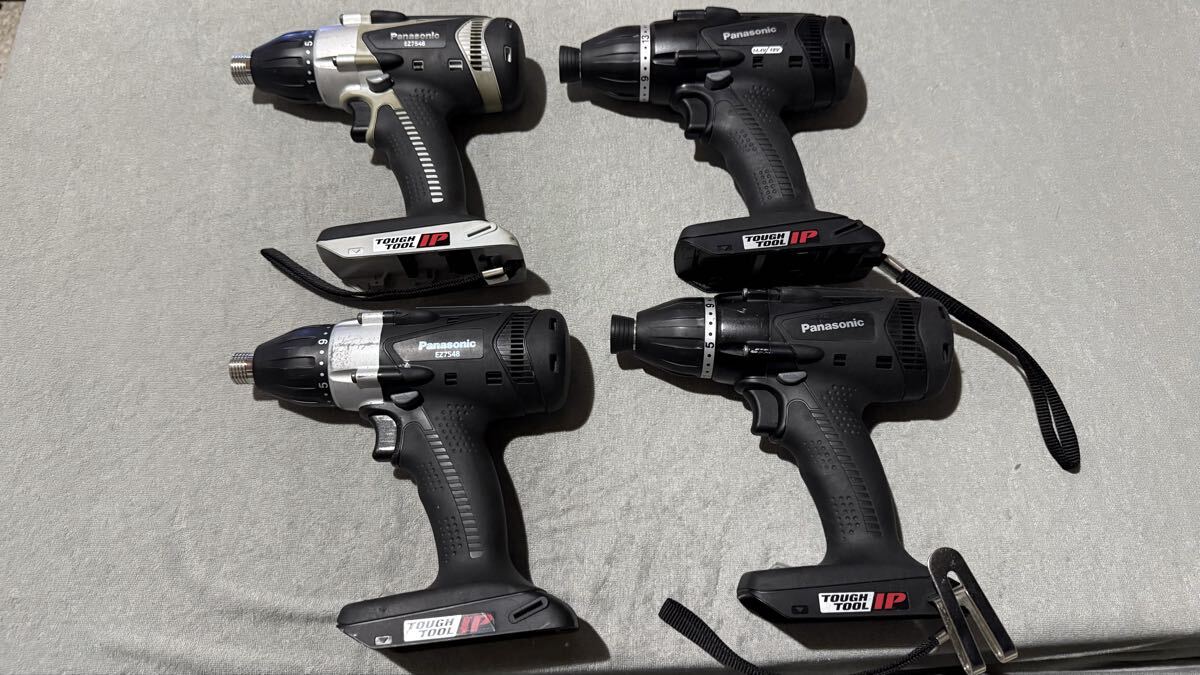 Panasonic EZ75A9 EZ7548 マルチ インパクトドライバー　4本セット_画像1