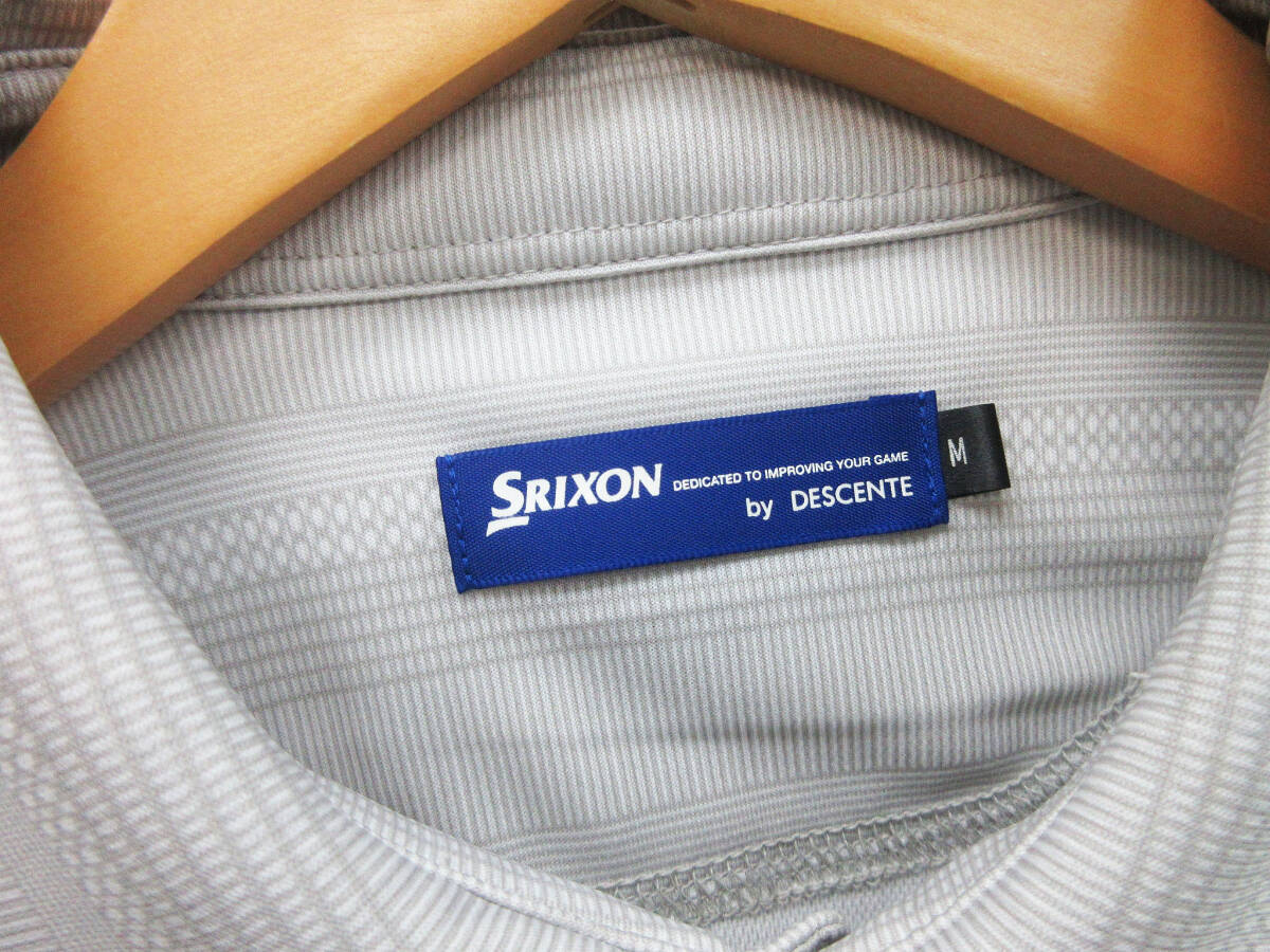 R674[ рубашка-поло ]SRIXON Srixon * Matsuyama Hideki копия модель *RGMXJA16PG* размер M* рубашка с коротким рукавом Golf рубашка * не использовался *