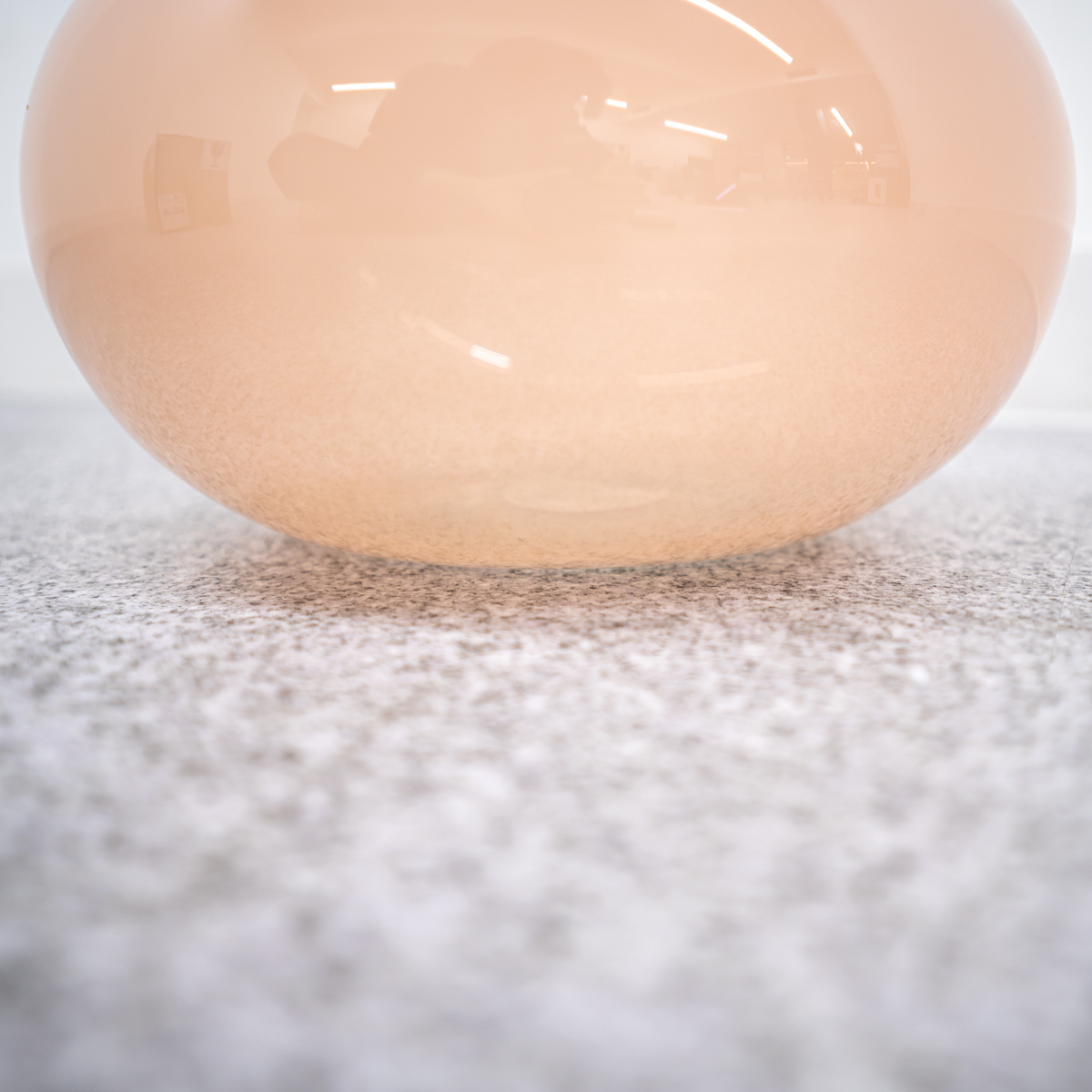 【新品】URBAN NATURE CULTURE アーバン ネイチャー カルチャー Vase Collo Peach Whip, M ベース コロ ピーチ ホイップ 花瓶 ガラス_画像6