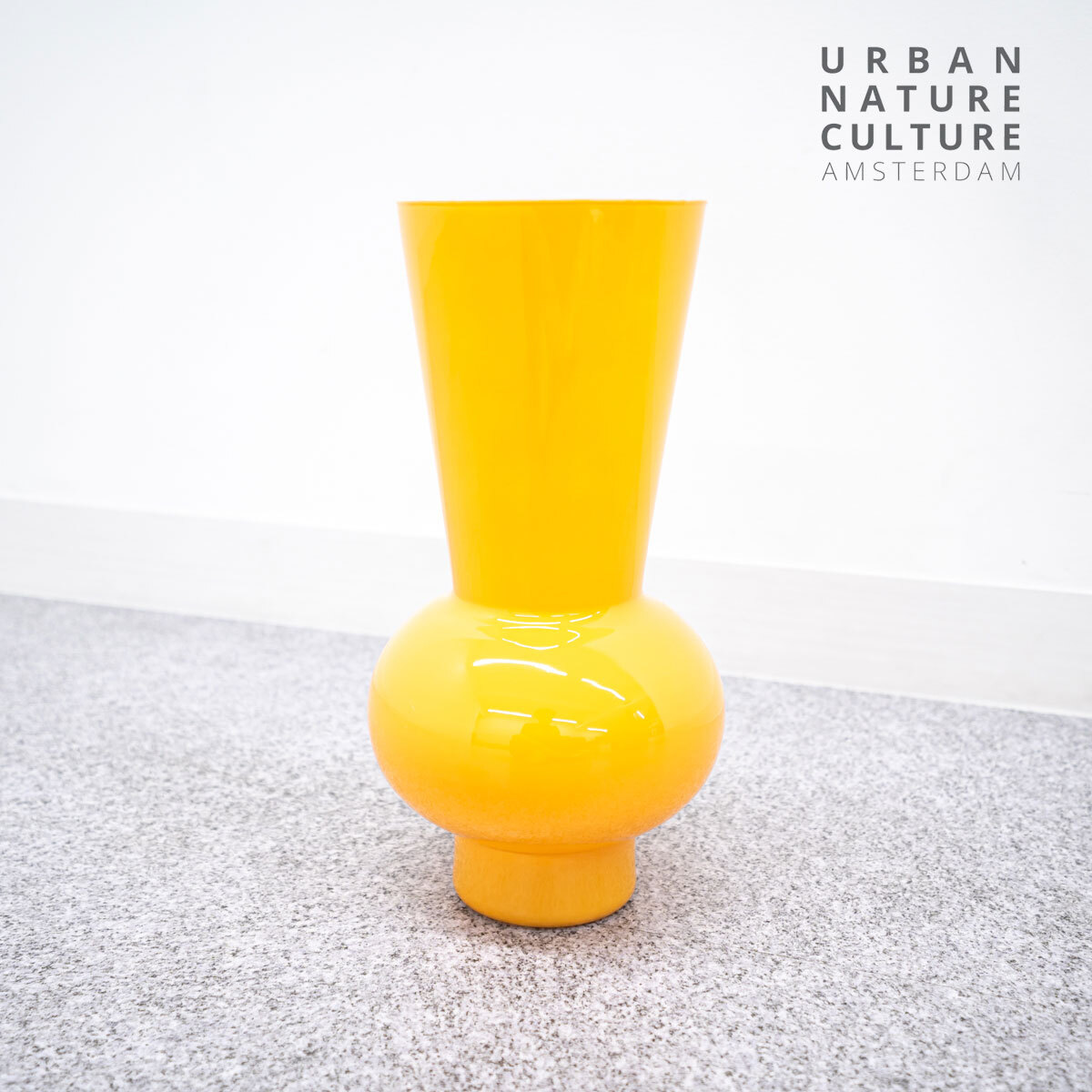 【新品】URBAN NATURE CULTURE アーバン ネイチャー カルチャー Vase Keiko Golden Orange ベース ケイコ ゴールデン オレンジ 花瓶 ガラス_画像1