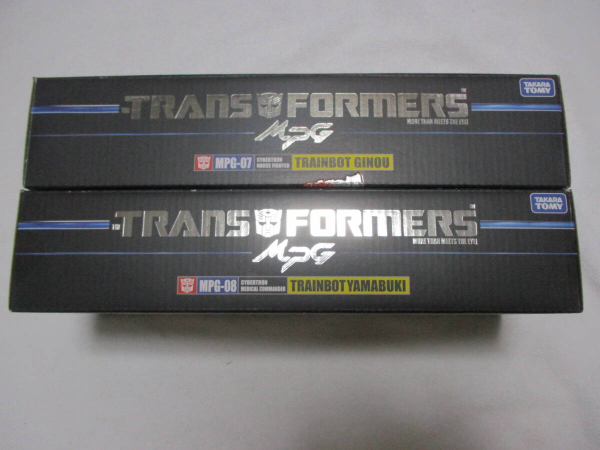トランスフォーマー MPG-07 トレインボット ギンオウ MPG-08 トレイン