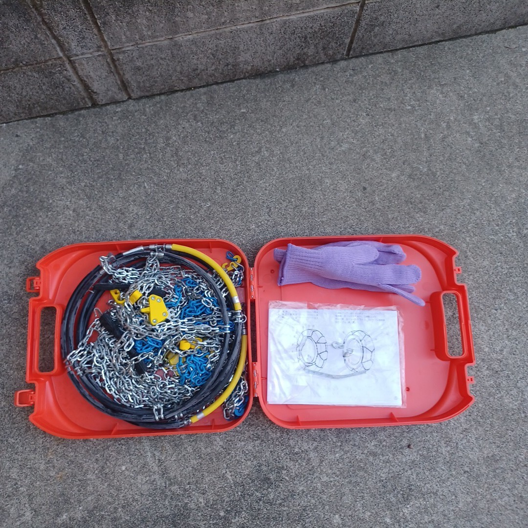 雪道楽QⅡ　特殊合鋼リングチェーン　品番 YQ211 新古品　_画像3