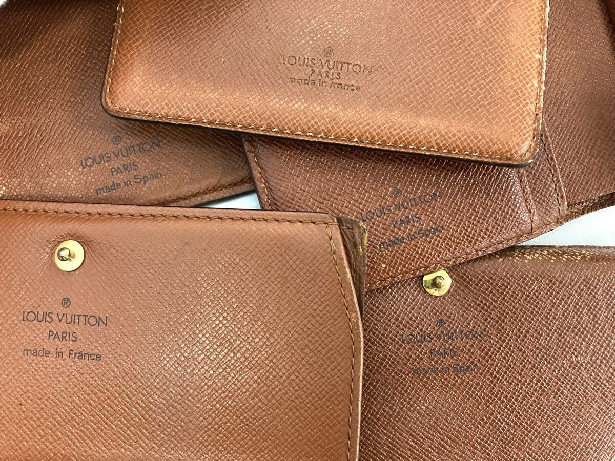 T10/13 LOUIS VUITTON ルイヴィトン コンパクト 財布等10点セット キーケース 名刺入れ モノグラム_画像6