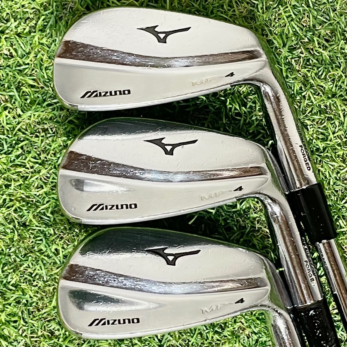 MIZUNO MP-4 アイアンセット メンズ 6本 S 右 ミズノ 美津濃 MB マッスルバック マッスル 大人気モデル 送料無料 Dynamic Gold S200_画像3