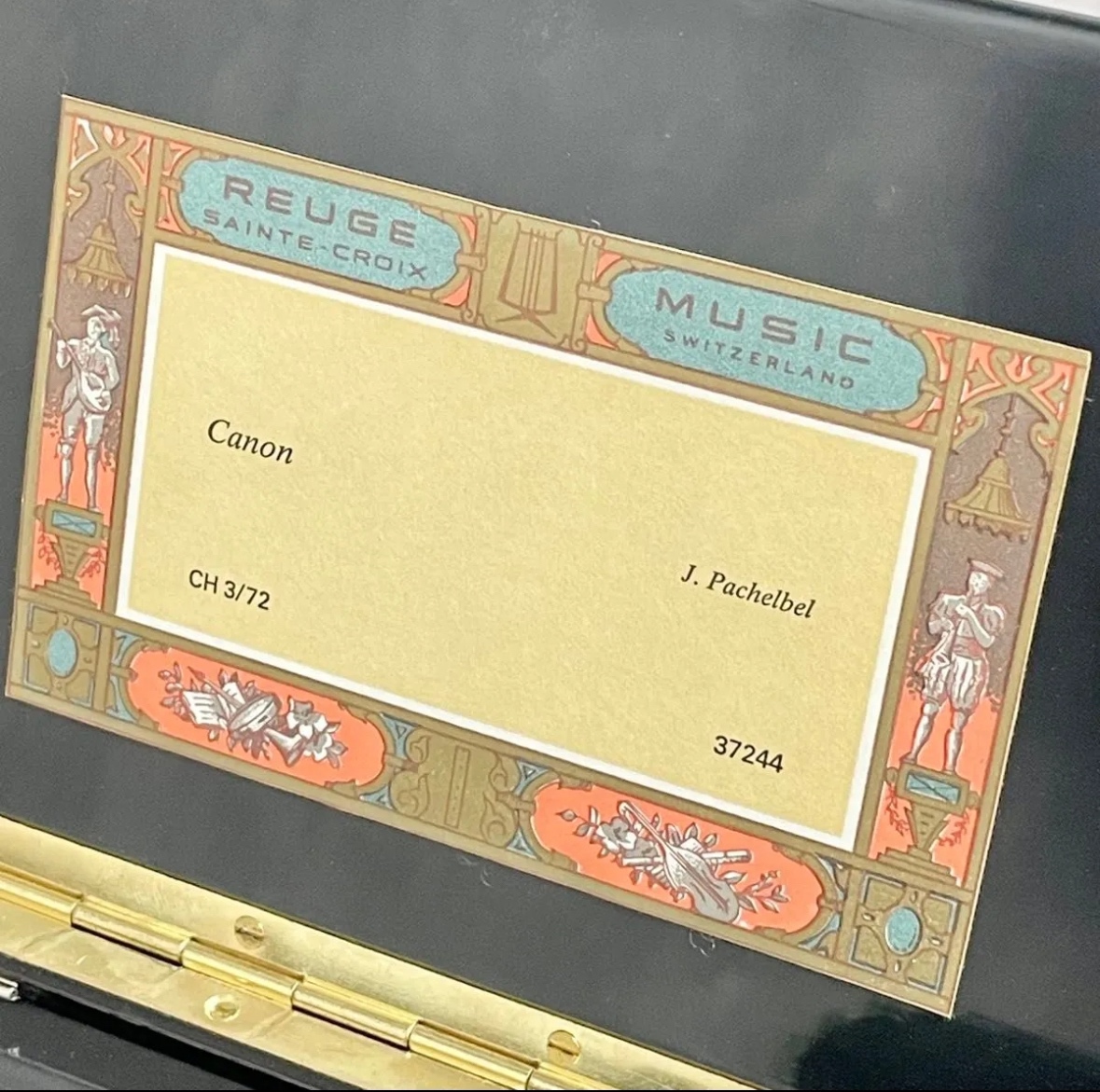 [ с гарантией ]REUGE дракон ju музыкальная шкатулка Canon 72. гарантия имеется ka non инструкция имеется подлинный товар гарантия .. умение J.pa ад bell бесплатная доставка 