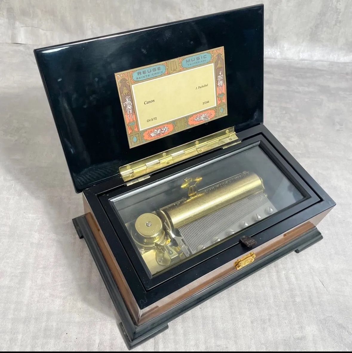 [ с гарантией ]REUGE дракон ju музыкальная шкатулка Canon 72. гарантия имеется ka non инструкция имеется подлинный товар гарантия .. умение J.pa ад bell бесплатная доставка 