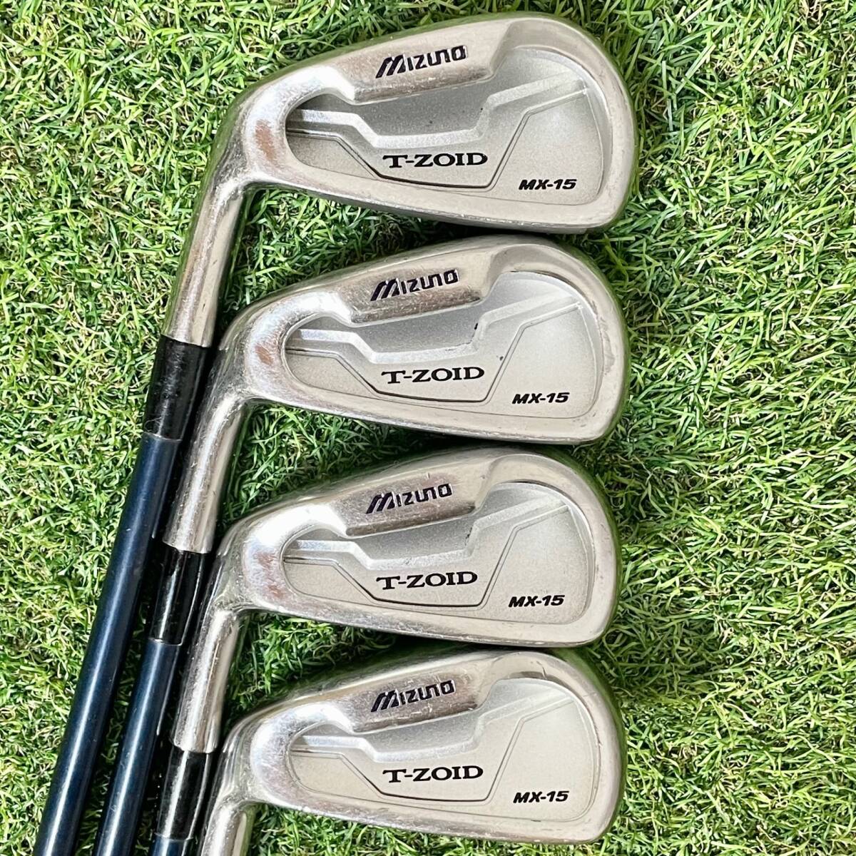 【貴重レフティ】MIZUNO T-ZOID MX-15 ミズノ ティーゾイド アイアンセット メンズ 7本 R 左 左利き用 送料無料 左用_画像2