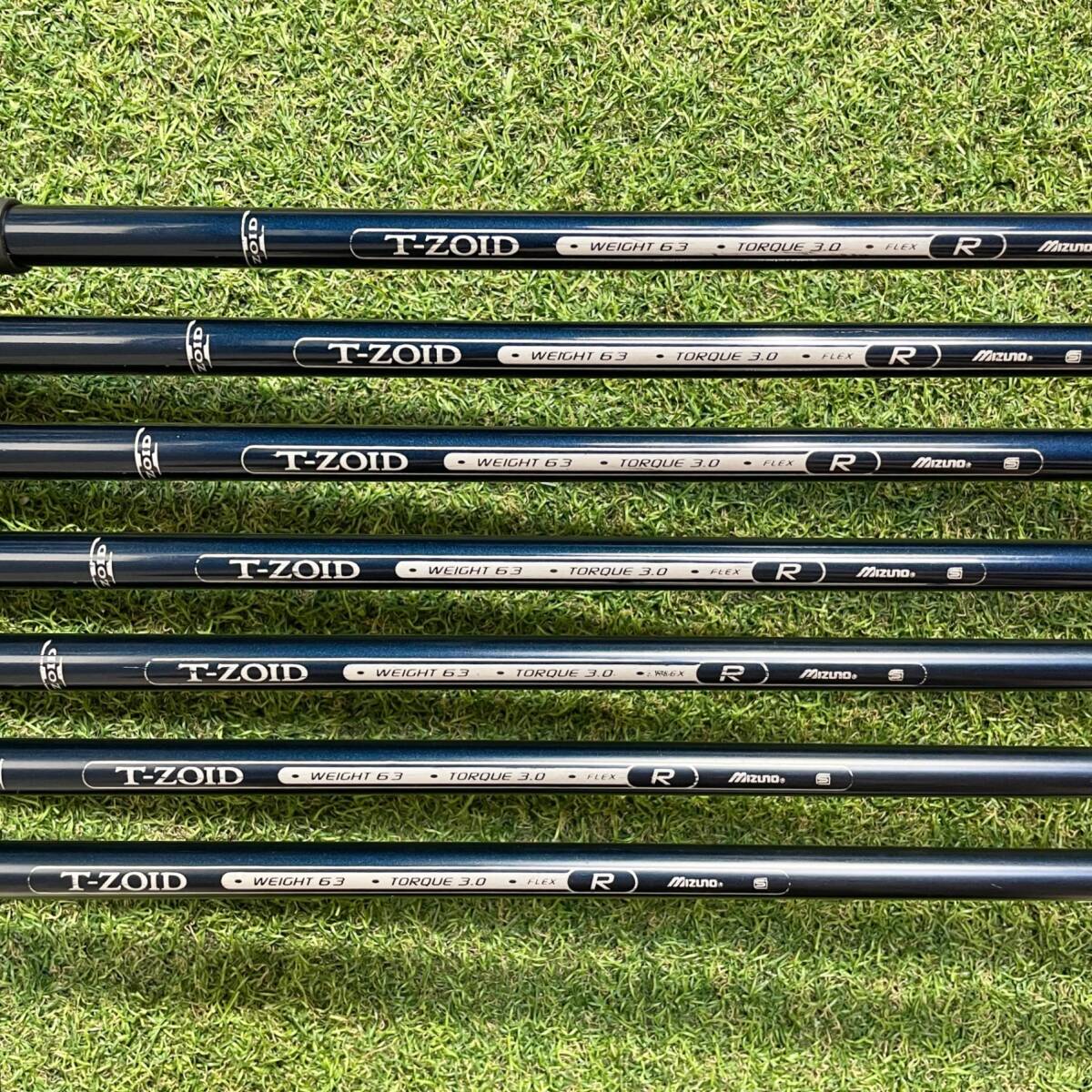 【貴重レフティ】MIZUNO T-ZOID MX-15 ミズノ ティーゾイド アイアンセット メンズ 7本 R 左 左利き用 送料無料 左用_画像8