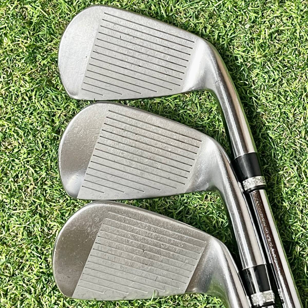 【貴重レフティ】藤本技工 FG PROTO TYPE プロトタイプ アイアンセット 6本 メンズ X 左 地クラブ 左利き用 左用 送料無料_画像5