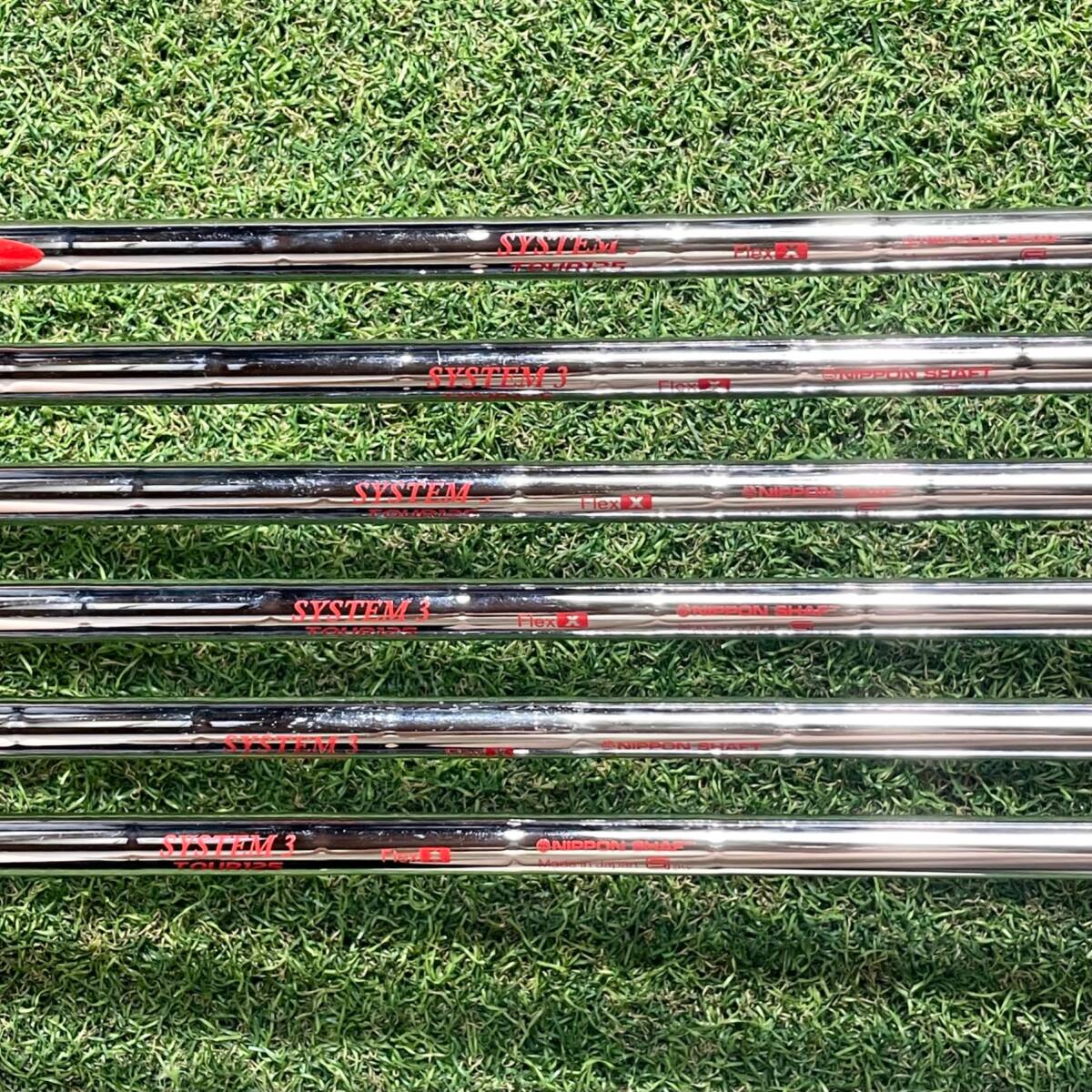 【貴重レフティ】藤本技工 FG PROTO TYPE プロトタイプ アイアンセット 6本 メンズ X 左 地クラブ 左利き用 左用 送料無料_画像8